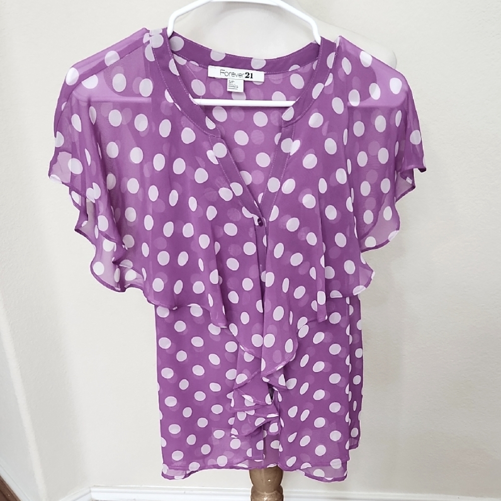 Forever 21 Sheer Top S/P